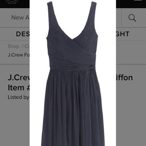Jcrew Heidi in silk chiffon